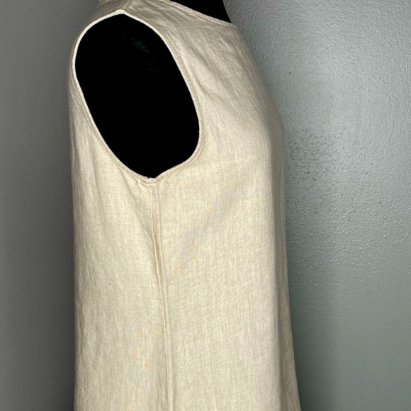Linden Hill 100% Linen Tank Top | Size Medium - Picture 2 of 5